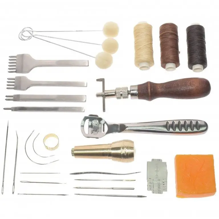 Best Sewing Leather Kits In Buyers Guide Leather Toolkits