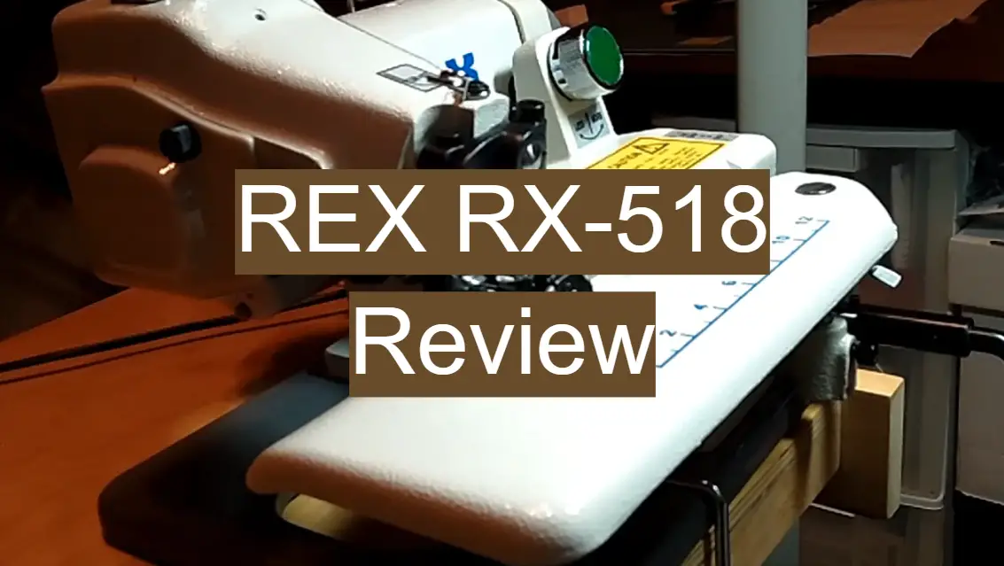 REX RX 518 Blindstitch Machine Review In 2021 Leather Toolkits