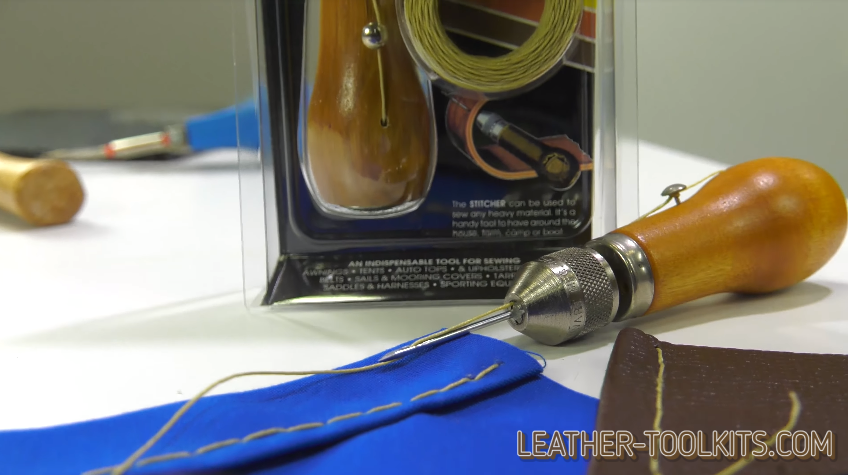 How to Use a Leather Sewing Awl Guide