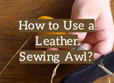 How to Use a Leather Sewing Awl?