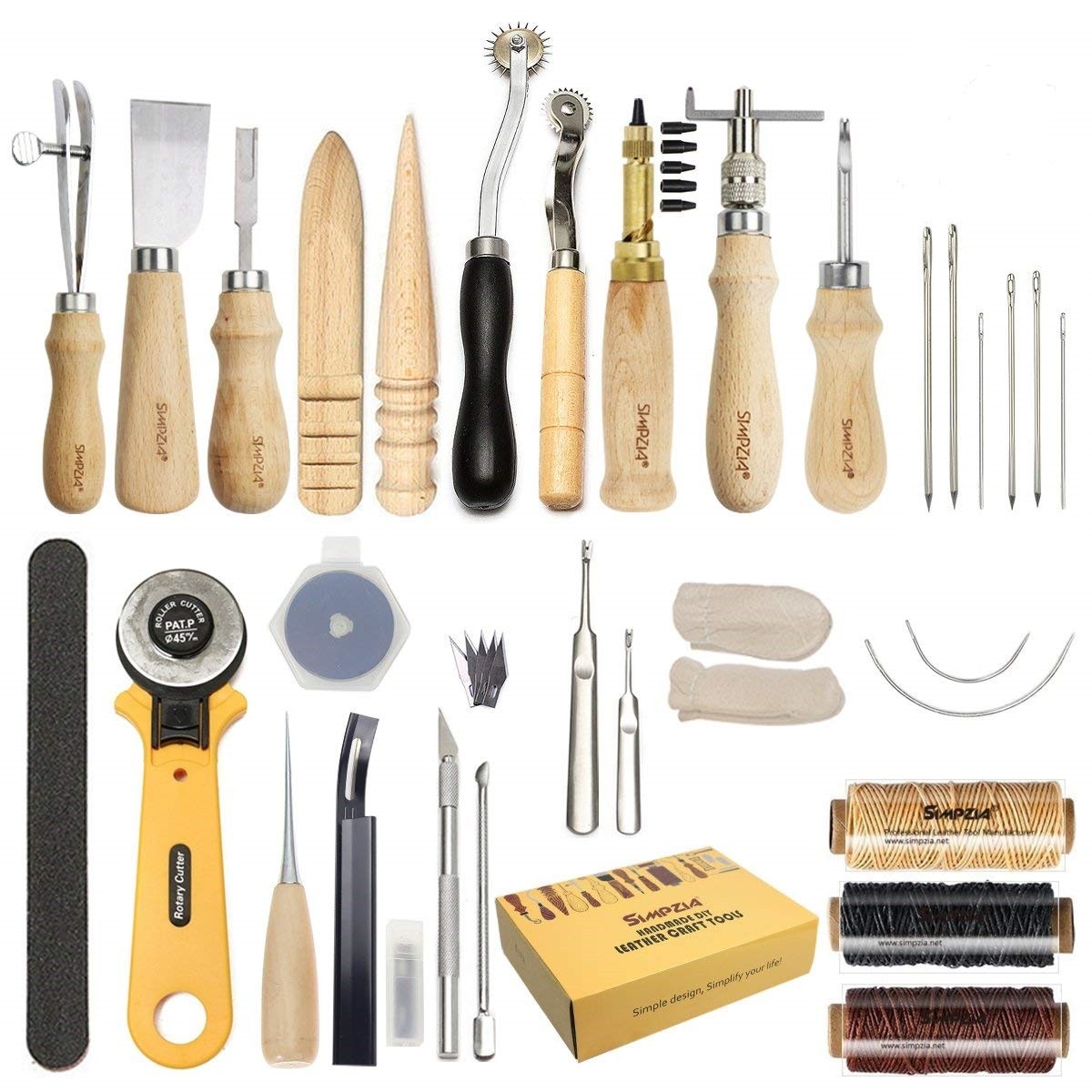 10 Best Sewing Leather Kits in 2024 - Buyers Guide - Leather Toolkits