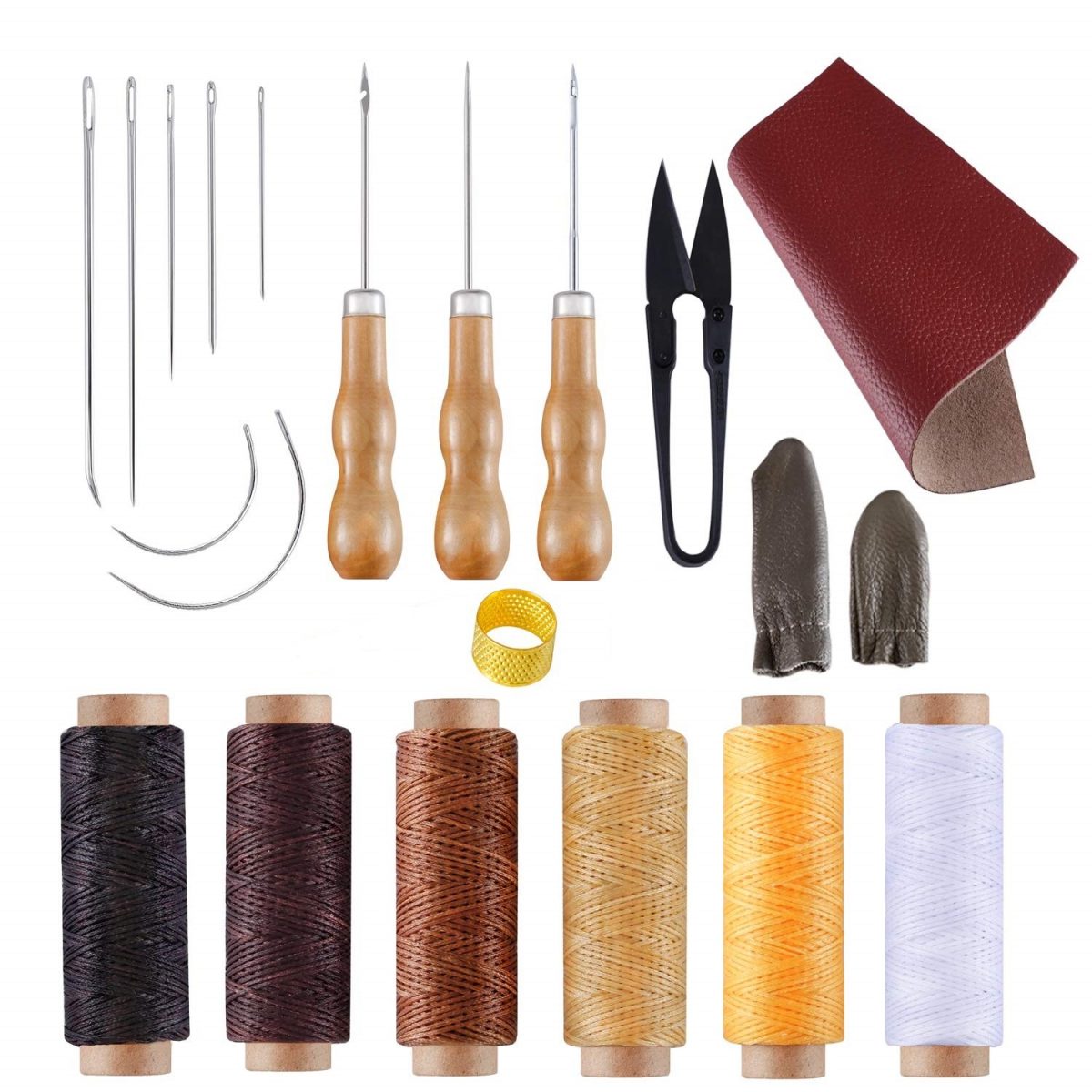 10 Best Sewing Leather Kits in 2024 - Buyers Guide - Leather Toolkits