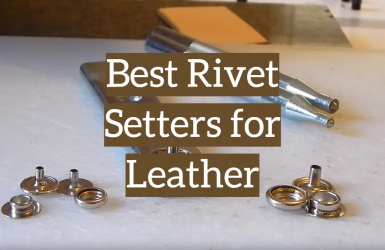 types of rivets for leather