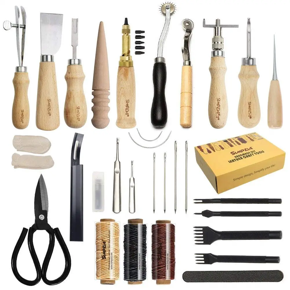 10 Best Sewing Leather Kits in 2024 - Buyers Guide - Leather Toolkits