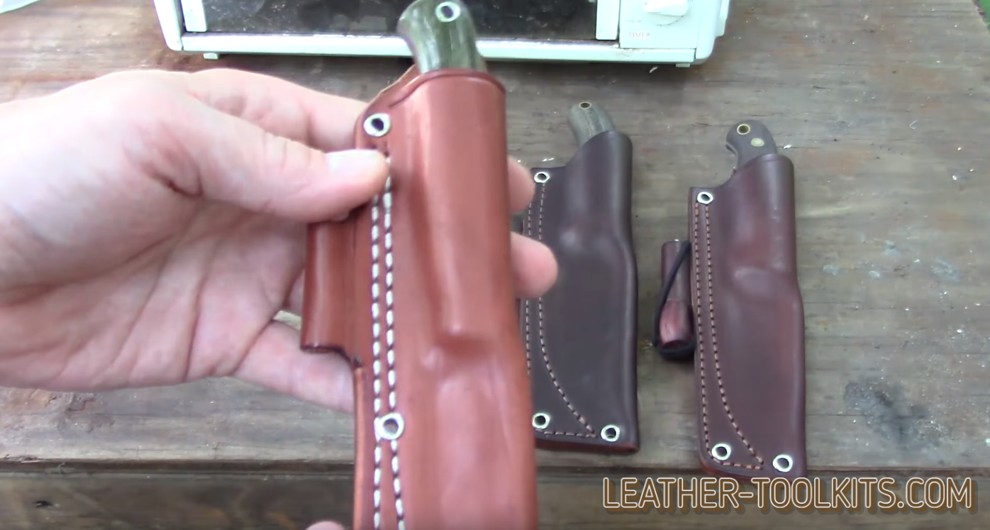 Wet Forming Leather How to Mold a Leather Goods Leather Toolkits