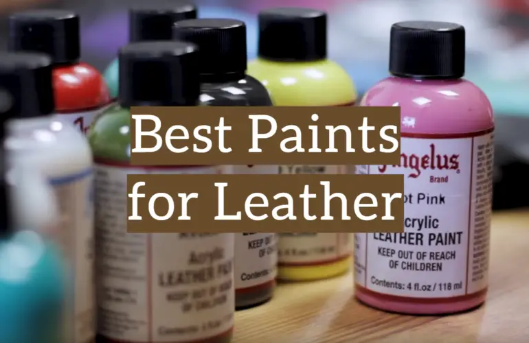 Top 10 Best Paints for Leather [2020 