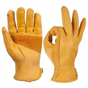 insulated leather work gloves