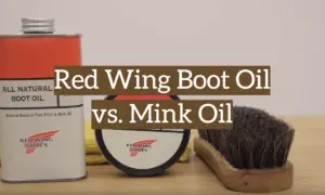 Red Wing Boot Oil vs. Mink Oil