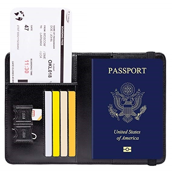 Passport Holder Cover Wallet