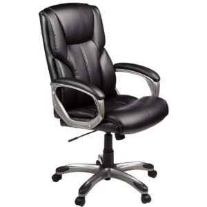 AmazonBasics High-Back Executive Swivel Office Computer Desk Chair