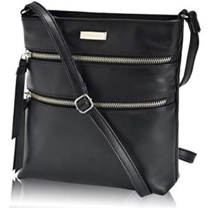 Leather Crossbody Purse for Women