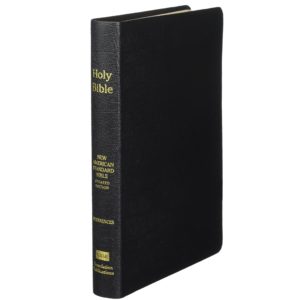 NASB Large Print Ultrathin Reference Bible