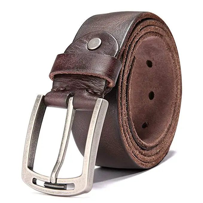 top grain leather belt