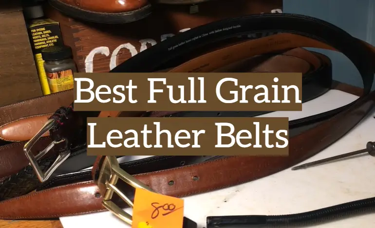 full buckle belt