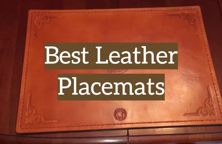 Top 5 Leather Placemats [2021 Reviews] Leather Toolkits