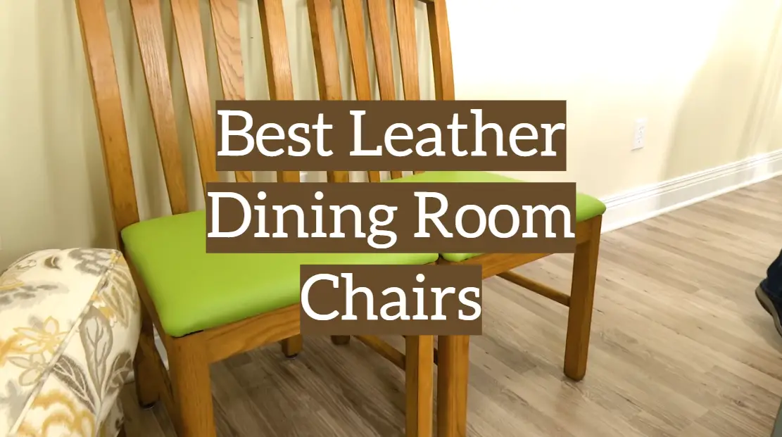 dining room leather chairs bench