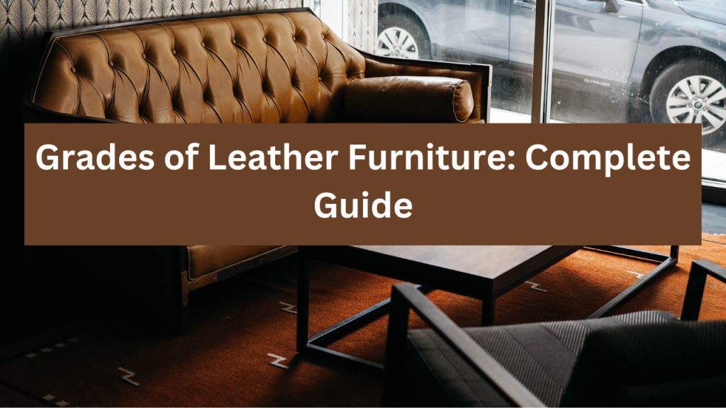 Grades of Leather Furniture: Complete Guide